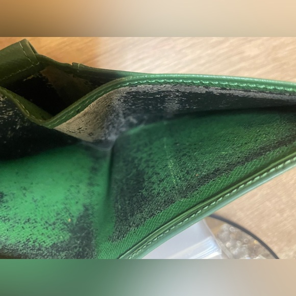 Vintage Louis Vuitton Wallet Green - Picture 6 of 9